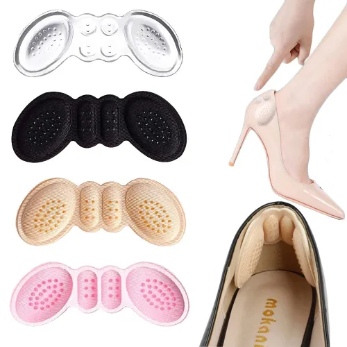 2 Pairs Heel Cushion Adhesive Shoe Pad